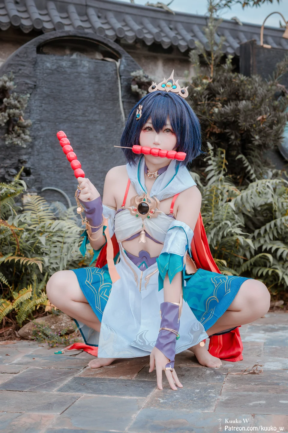 Kuuko_W -  Yunli [26P-65MB] tg@simisebaisi 【丝足阁】004.webp